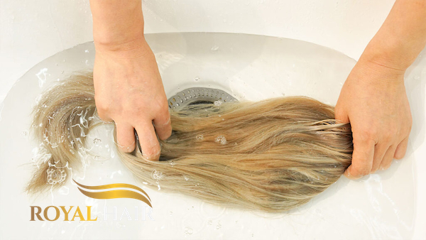 Wash Human Hair Wig