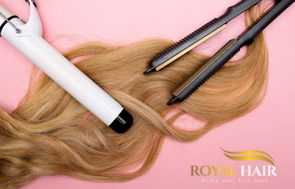 Limit heat tools on human hair wigs