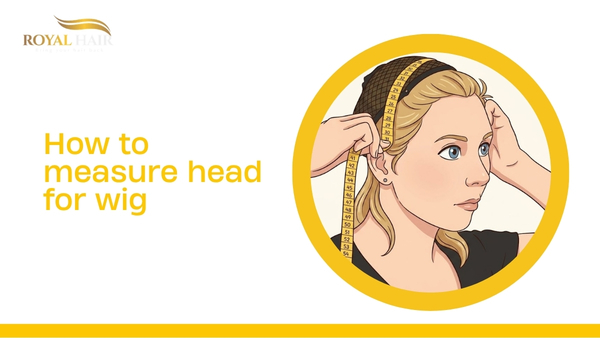 How to measure head for wig - Royal Hair