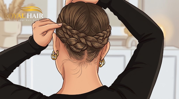 Prep and Flatten Your Long Hair