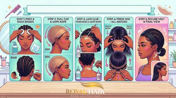 A Step-by-Step Guide to Installing a Full Lace Wig