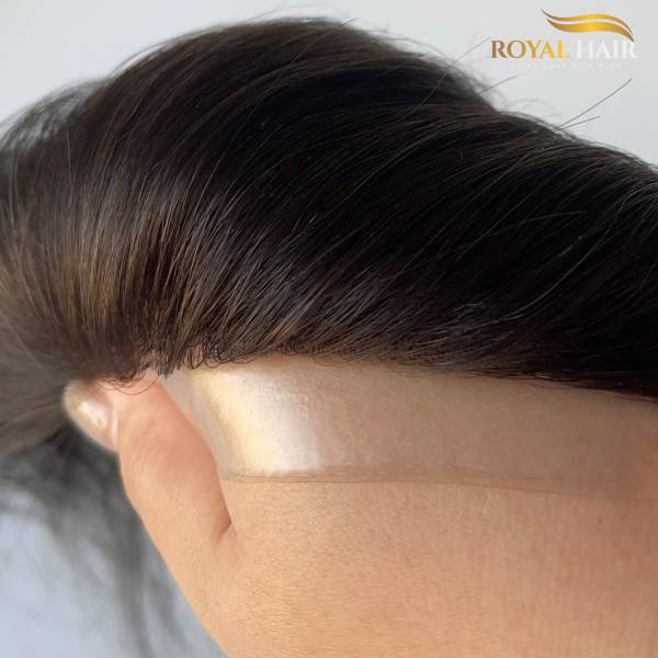 Human hair wigs are made entirely from real hair