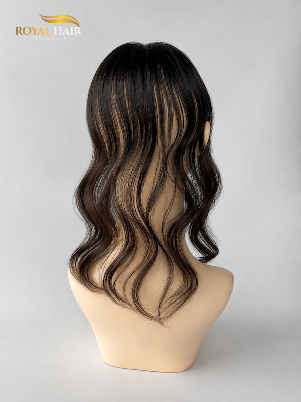 Natural-looking human hair wigs at Royal Hair