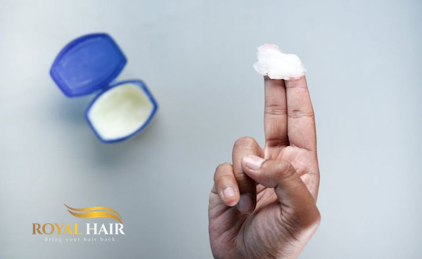Using Vaseline to soften wig glue